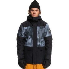 Quiksilver Mission Printed Block Erkek Su Geçirmez Snowboard Kar Montu EQYTJ03339