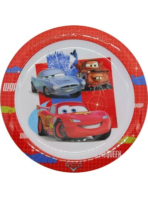 Trudeau Kbobaby Disney Cars Çocuk Melamin Yemek Tabağı