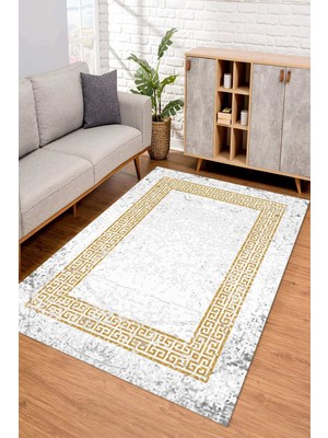 Napoli Home Dijital Kaymaz Taban Yıkanabilir Renkli Salon Halısı Mutfak Halısı Yolluk ND-SD-1077