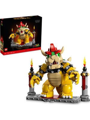 LEGO® Super Mario™ Mighty Bowser™ 71411 - Yetişkinler için Koleksiyonluk Yaratıcı Oyuncak Yapım Seti (2807 Parça)