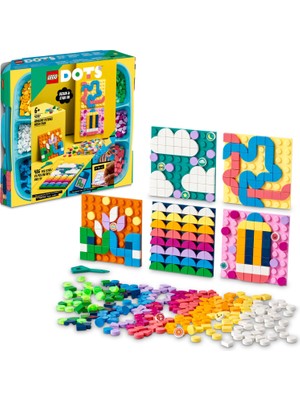 LEGO® DOTS Yapıştırılabilir Kare Parçalar Mega Paket 486 Parça Yaratıcı Bloklar 41957 6 Yaş ve Üzeri Çocuklar İçin