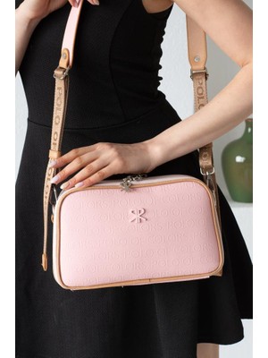 İmpolo Lili Ortaboy Üç Gözlü Pudra Taba Kadın Omuz Çanta