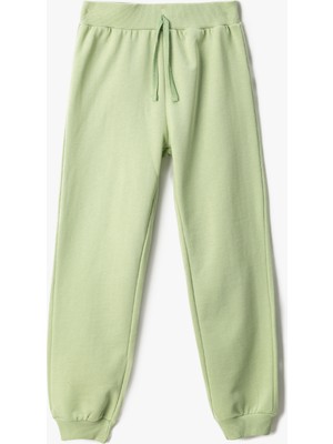 Koton Basic Jogger Eşofman Altı Beli Bağlamalı