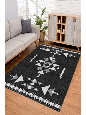 Napoli Home Dijital Kaymaz Taban Yıkanabilir Renkli Salon Halısı Mutfak Halısı Yolluk Nd-Sd-1060