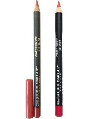 Tca Studıo Make-Up Waterproof Lıplıner 2 ADET-1077-1071