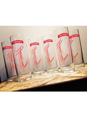 Paşabahçe Smirnoff Imza Serisi Long Kokteyl Bardakları 6 Adet
