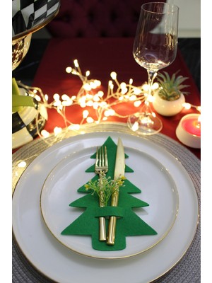 Tayga Yılbaşı Masa Üstü Peçetelik