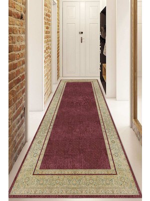 Napoli Home Dijital Baskılı Kaymaz Taban Yıkanabilir Modern Yolluk ve Koridor Halısı NDU-HT-130