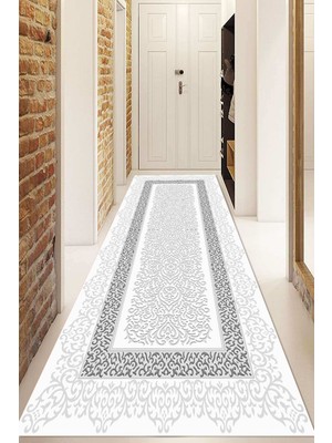 Napoli Home Dijital Baskılı Kaymaz Taban Yıkanabilir Modern Yolluk ve Koridor Halısı NDU-HS-200