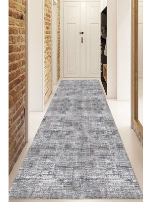 Dijital Baskılı Kaymaz Taban Yıkanabilir Modern Yolluk ve Koridor Halısı NDU-HT-565
