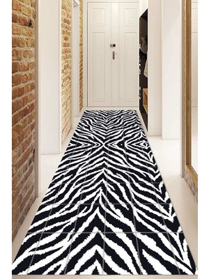 Napoli Home Dijital Baskılı Kaymaz Taban Yıkanabilir Modern Yolluk ve Koridor Halısı NDU-HS-457