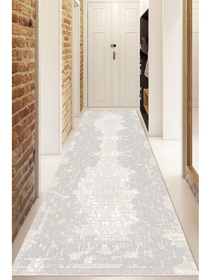 Dijital Baskılı Kaymaz Taban Yıkanabilir Modern Yolluk ve Koridor Halısı Ndu-Ht-96