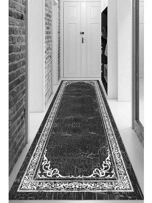 Napoli Home Dijital Baskılı Kaymaz Taban Yıkanabilir Modern Yolluk ve Koridor Halısı NDU-HY-939