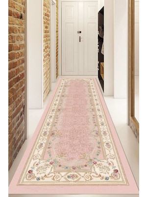 Napoli Home Dijital Baskılı Kaymaz Taban Yıkanabilir Modern Yolluk ve Koridor Halısı Ndu-Hk-14