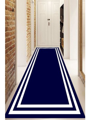 Napoli Home Dijital Baskılı Kaymaz Taban Yıkanabilir Modern Yolluk ve Koridor Halısı NDU-HT-542