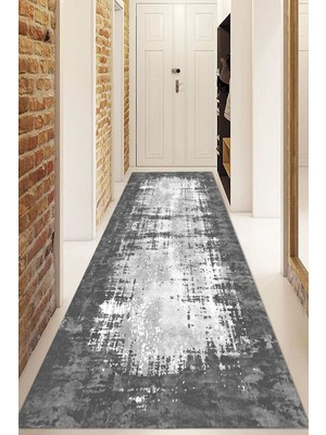 Napoli Home Dijital Baskılı Kaymaz Taban Yıkanabilir Modern Yolluk ve Koridor Halısı NDU-HY-922