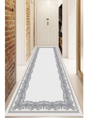 Dijital Baskılı Kaymaz Taban Yıkanabilir Modern Yolluk ve Koridor Halısı NDU-HK-110
