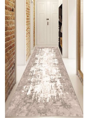 Napoli Home Dijital Baskılı Kaymaz Taban Yıkanabilir Modern Yolluk ve Koridor Halısı NDU-HT-501