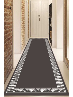Napoli Home Dijital Baskılı Kaymaz Taban Yıkanabilir Modern Yolluk ve Koridor Halısı NDU-SD-530