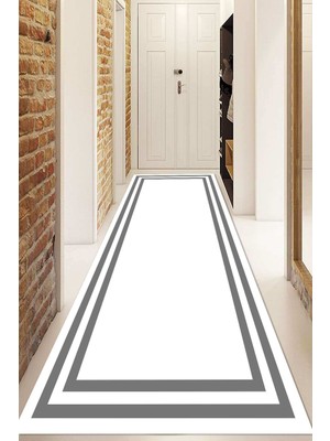 Napoli Home Dijital Baskılı Kaymaz Taban Yıkanabilir Modern Yolluk ve Koridor Halısı Ndu-Sd-20