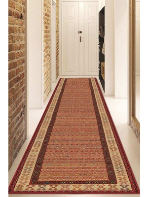 Napoli Home Dijital Baskılı Kaymaz Taban Yıkanabilir Modern Yolluk ve Koridor Halısı NDU-HY-1347