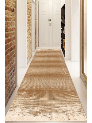 Dijital Baskılı Kaymaz Taban Yıkanabilir Modern Yolluk ve Koridor Halısı NDU-SD-343