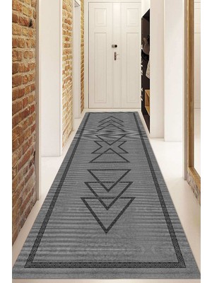 Napoli Home Dijital Baskılı Kaymaz Taban Yıkanabilir Modern Yolluk ve Koridor Halısı NDU-SD-1063