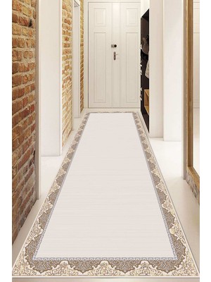 Dijital Baskılı Kaymaz Taban Yıkanabilir Modern Yolluk ve Koridor Halısı NDU-HY-891