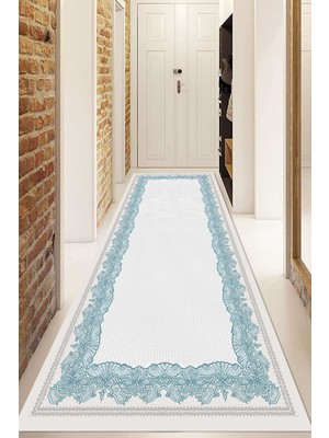 Napoli Home Dijital Baskılı Kaymaz Taban Yıkanabilir Modern Yolluk ve Koridor Halısı NDU-HY-898