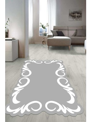 Napoli Home Dijital Baskılı Kaymaz Taban Yıkanabilir Lazer Kesim Salon Halısı Yolluk NLZR-HT-868