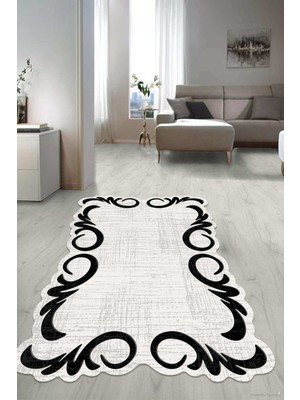 Napoli Home Dijital Baskılı Kaymaz Taban Yıkanabilir Lazer Kesim Salon Halısı Yolluk NLZR-HY-1015