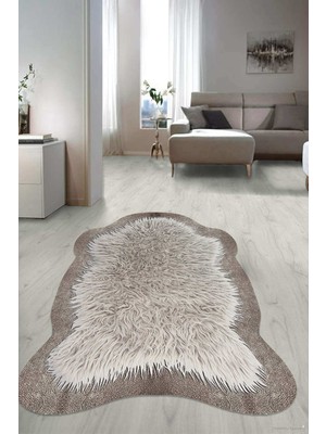 Napoli Home Dijital Baskılı Kaymaz Taban Yıkanabilir Lazer Kesim Salon Halısı Yolluk Nlzr-Sd-76