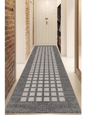 Napoli Home Dijital Baskılı Kaymaz Taban Yıkanabilir Modern Yolluk ve Koridor Halısı NDU-SD-1027