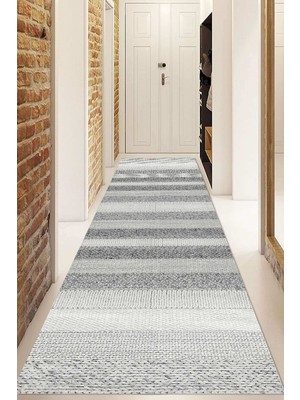 Napoli Home Dijital Baskılı Kaymaz Taban Yıkanabilir Modern Yolluk ve Koridor Halısı NDU-SD-1096