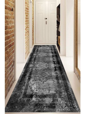 Napoli Home Dijital Baskılı Kaymaz Taban Yıkanabilir Modern Yolluk ve Koridor Halısı NDU-SD-278