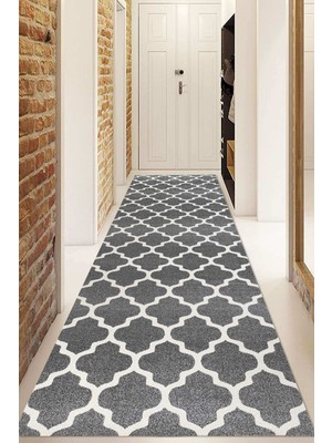 Dijital Baskılı Kaymaz Taban Yıkanabilir Modern Yolluk ve Koridor Halısı NDU-SD-514