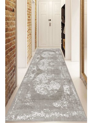 Napoli Home Dijital Baskılı Kaymaz Taban Yıkanabilir Modern Yolluk ve Koridor Halısı NDU-SD-312