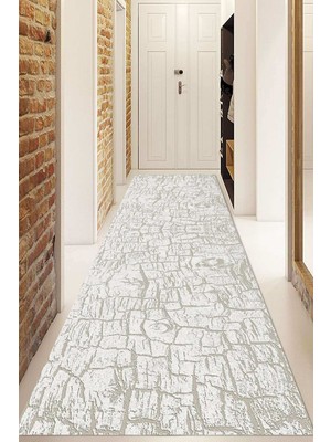 Napoli Home Dijital Baskılı Kaymaz Taban Yıkanabilir Modern Yolluk ve Koridor Halısı NDU-SD-703