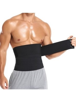 Sh Mağazacılık Bele Dolamalı Kum Saati 3m Sarma Unisex Bel Vücut Korsesi Tummy Wrap Waist Inceltici