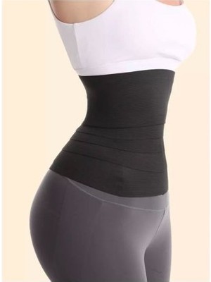 Sh Mağazacılık Bele Dolamalı Kum Saati 3m Sarma Unisex Bel Vücut Korsesi Tummy Wrap Waist Inceltici