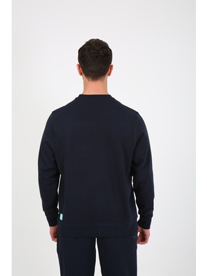 Esqudo Erkek Sweatshirt ESWTP0001 Navy