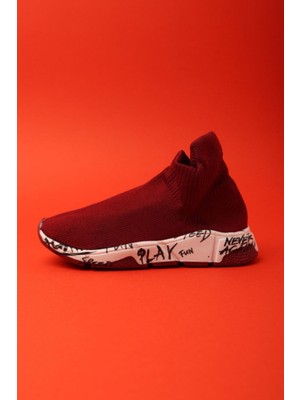 Katia & Bony Speed Çorap Ayakkabı Bordo