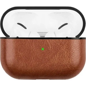 Apple Airpods Pro Kulaklık Koruma Deri Kılıf Kahverengi Koyu