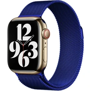 Apple Watch Uyumlu Seri Ultra 8 7 6 5 4 Se 38 39 40 41MM Milano Loop Çelik Örme Kordon