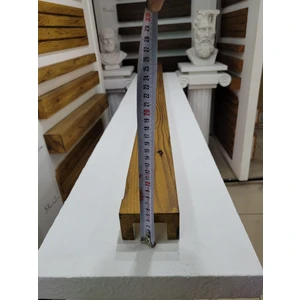 Ankara Kartonpiyer Ahşap Görünümlü Strafor 9x5 cm Açık Meşe Renkli (1 Metre)