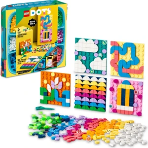 LEGO® DOTS Yapıştırılabilir Kare Parçalar Mega Paket 41957 - 6 Yaş ve Üzeri Çocukların Tasarımlarını Paylaşması için Kişiselleştirilebilir Kanvas Yapım Seti (486 Parça)