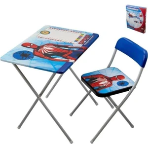 Beren Oyuncak Örümcek Adam Masa Sandalyeli Ders Çalışma Masası