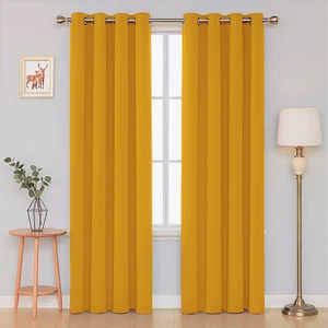 Kadife Görünümlü Fonluk Kuş Gözlü Dikim - Rustik Kullanımına Uygun - Halkalı Perde