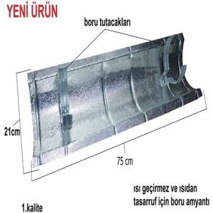 Askay Yapı 5 Li Soba Boru Üstü / Boru Isı Geçirmez / Boru Isı Koruyucu