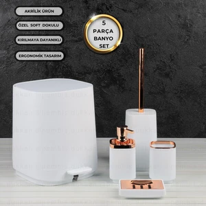 Amara 5li Banyo Seti Beyaz